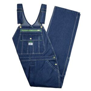 Men's Bib Overalls - Liberty brand - Stonewashed denim - 34x30